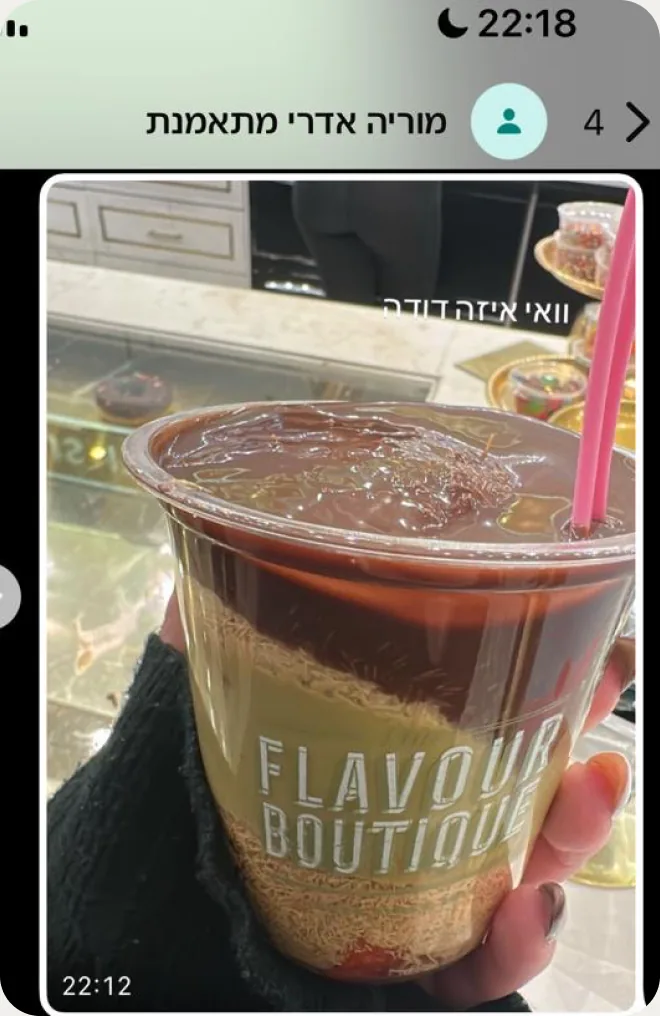 ארוחה מתוך התהליך